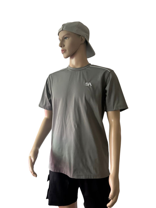 Grey SA Flex Fit Tee